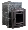 Печь банная Атмосфера L в облицовке Пироксенит до 24 м3