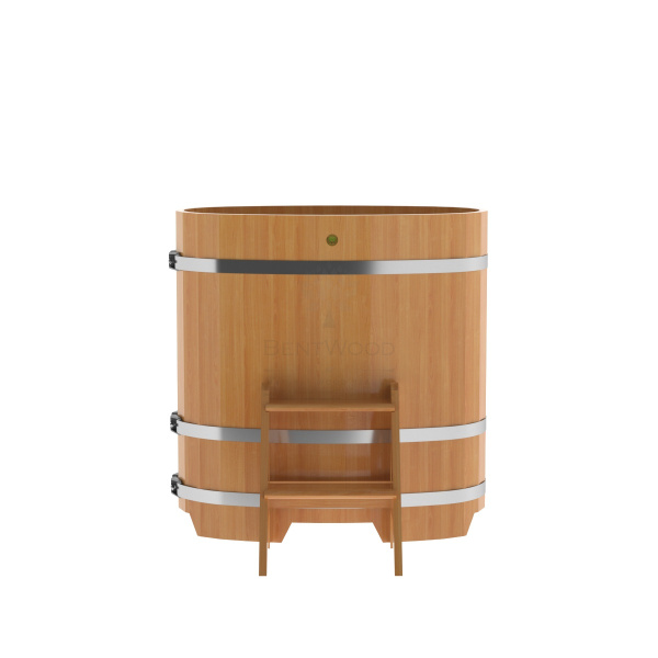 «Купель Bentwood из лиственницы овальная натуральная 0,59х1,06 h-1,11» – 3