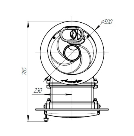 «Печь банная "Атмосфера L" в ламелях "Верде Гватемала" наборный рисунок3» – 4