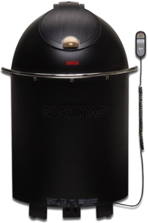 Электро печь HELO SAUNATONTTU 6, печь-термос(гном с крышкой),цвет: чёрный (код 002701)