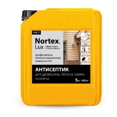 «Антисептик "Нортекс"-Люкс для древесины, бетона, камня, кирпича (5кг)3» – 3