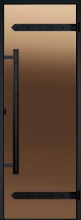 Дверь Harvia Legend D71901ML STG 7 x 19 сосна/бронза