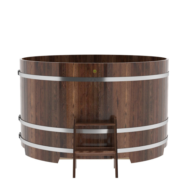 «Купель Bentwood из лиственницы круглая мореная D1,8  h-1,11» – 2
