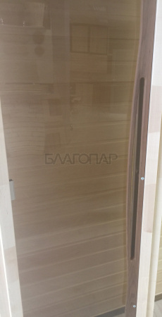 «Банная дверь "Престиж-Р" стекло радиусное бронза размер 1900*700 коробка (ольха, берёза)3» – 7