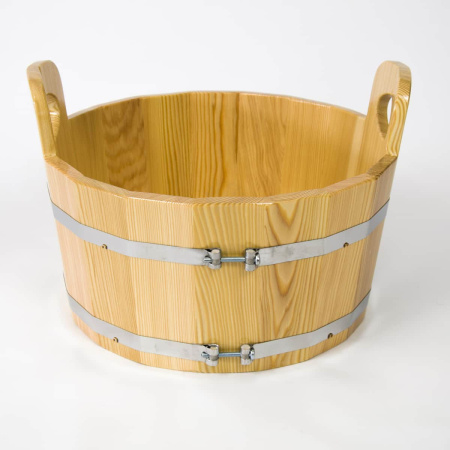 «Шайка Bentwood лиственница натуральная 15 л.3» – 4