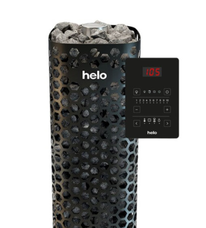 «Электро печь HELO HIMALAYA 105 Helo-WT Elite (10,5 кВт, черная с пультом Elite в комплекте)3» – 2