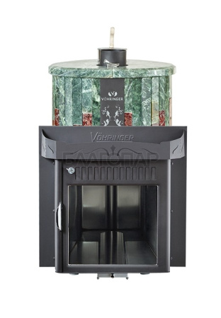 «Ферингер Малютка до 18 м³ змеевик+ Мрамор "Россо Леванте", печь с закрытой каменкой3» – 2