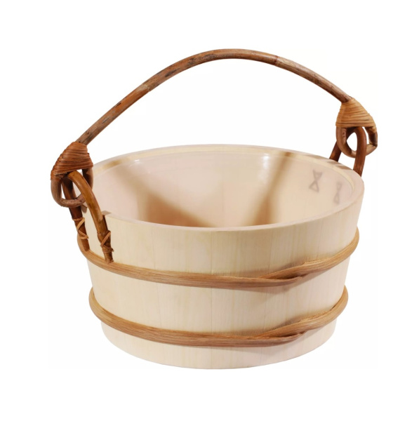 «Ведро Sawo деревянное 9л. с пласт. вст., 300-HA1» – 2