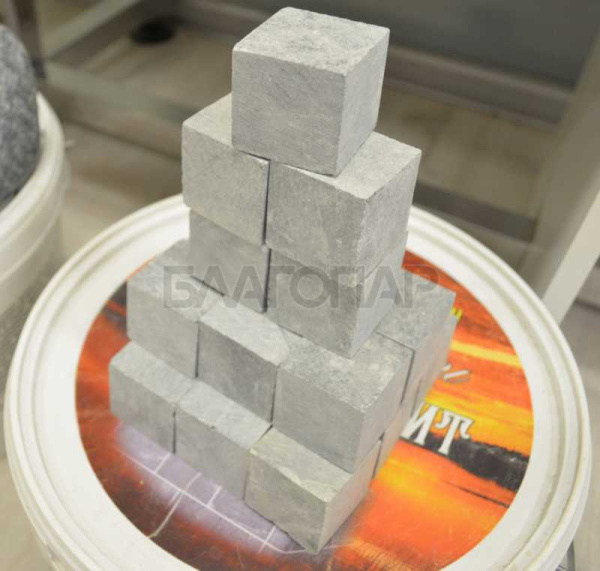 «Камень Талькохлорит Кубики (50 x 70 мм), для э/печей1» – 5