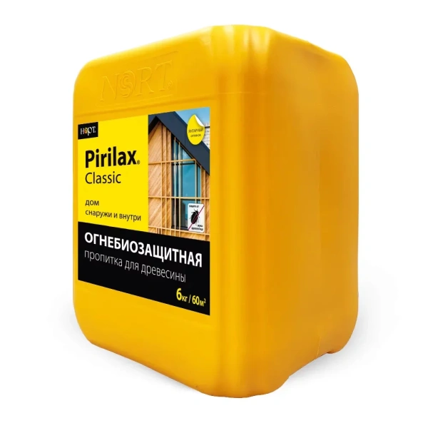«Биопирен (антипирен-антисептик) для древесины ПИРИЛАКС (6 кг)1» – 2