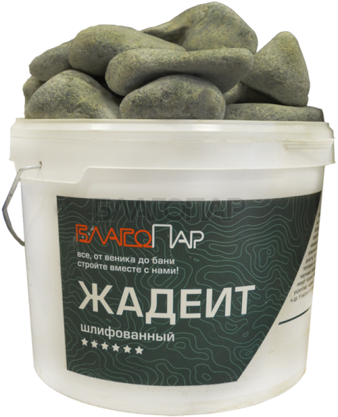 «Камень Жадеит Шлифованный (40 x 80 мм), для э/печей1» – 3