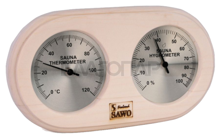 Термогигрометр SAWO 222-THA (Осина)