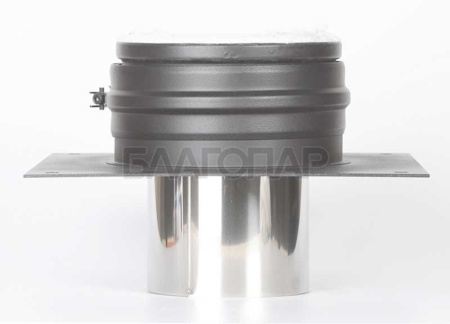 «Шидель PERMETER 25 переходник Кирпичная труба - PM50 9, внутр. 150 мм., внешн. 200 мм., серый3» – 3