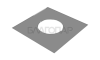 ТиС Лист потолочный универсальный 500*500мм/ 430 (0,5мм), D180-210