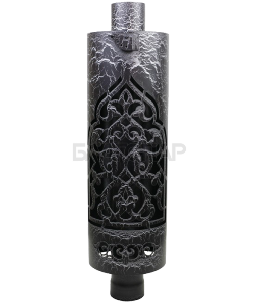 «Ферингер Дымоход - экономайзер стартовый с резной корзиной D115мм L 1м. цвет антик КМД1» – 3