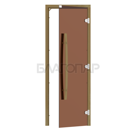 Дверь SAWO 741-3SGD-R-1, коробка кедр