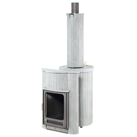 «Ферингер Оптима ПФ Серый велюр цельный, печь с закрытой каменкой3» – 5