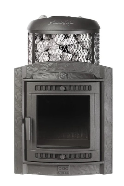 «Печь банная "Атмосфера L" комбинированная сетка-ламель "Змеевик" наборный1» – 2