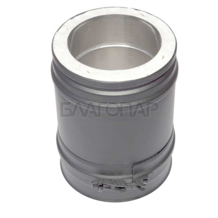 «Шидель PERMETER 25 элемент трубы 250 мм. 4c, внутр. 150 мм., внешн. 200 мм., серый3» – 3