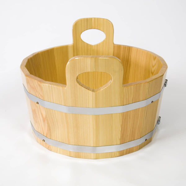 «Шайка Bentwood лиственница натуральная 15 л.1» – 3