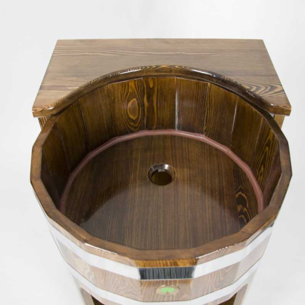 «Умывальник-стойка Bentwood прямая лиственница морёное1» – 2