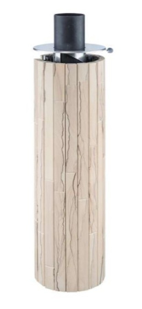 «Ферингер Дымоход - экономайзер Ламель 1 м (Окаменевшее дерево) наборная ламель3» – 2