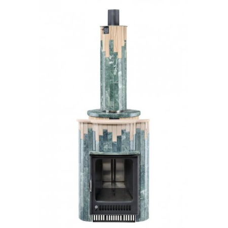 «Ферингер Малютка ПФ  "Змеевик+Окаменевшее дерево", наборная ламель, левая дверца 3» – 6