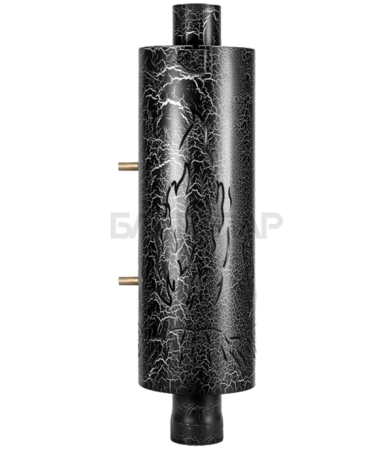 «Ферингер Дымоход стартовый с резной корзиной и рег. конвекцией + регистр D115мм L 1м. ц. черный РКШ3» – 3