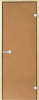 Дверь Harvia D71901L STG 7 x 19 ольха/бронза