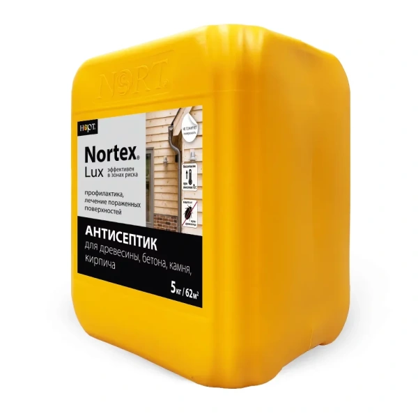 «Антисептик "Нортекс"-Люкс для древесины, бетона, камня, кирпича (5кг)1» – 2