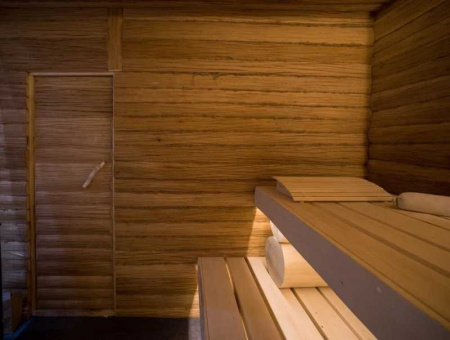 «Дверь из Липы Крестьянка (1700х700) отделка горбыль3» – 5