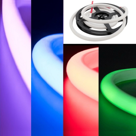 «Лента SMD 4040 светодиодная в силиконе 7 цветов IP68 длина 5 м (Термолента)3» – 3