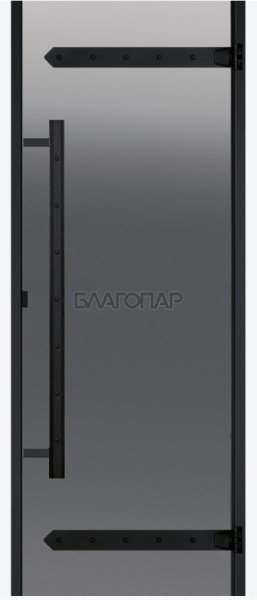 «Дверь стеклянная Harvia DA81902L Legend ALU 8x19 стекло серое1» – 2