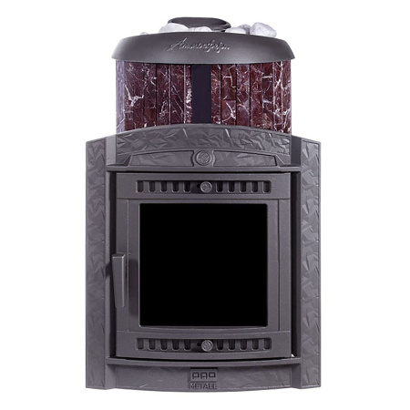 «Печь банная Атмосфера L в ламелях "Россо Леванто" наборный до 24 м³3» – 2