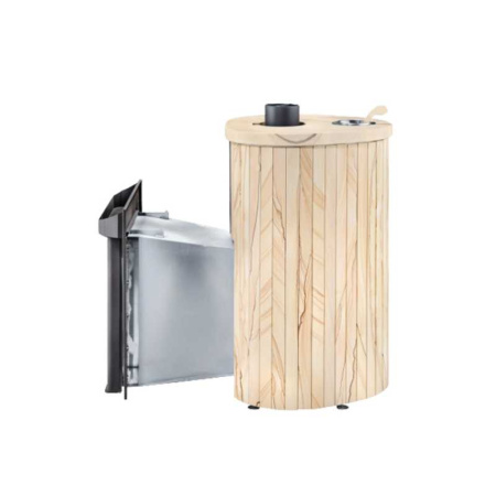 «Ферингер Оптима ПФ до 28 м³ "Окаменевшее дерево" цельный, печь с закрытой каменкой3» – 3