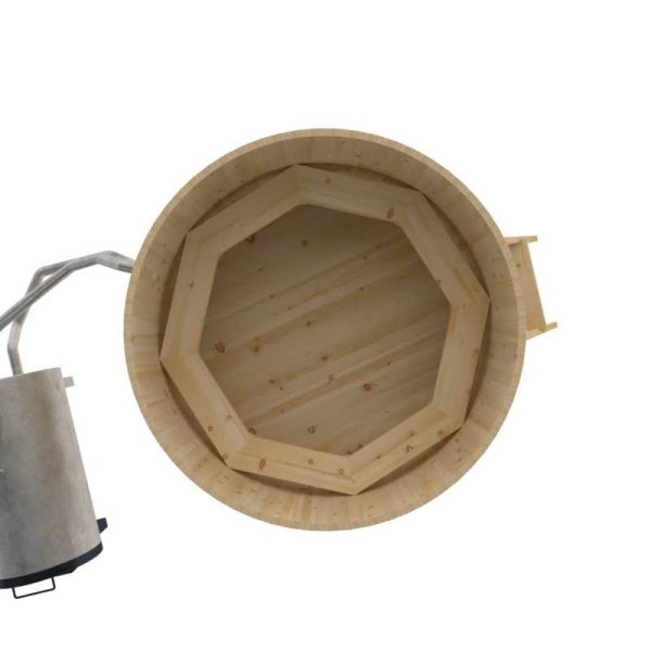 «Купель Bentwood Фурако кедр D 1,8х1,2 разборная, печь наружная (стандарт)1» – 3