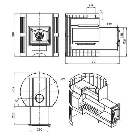 «ВЕЗУВИЙ Скиф Стандарт 12 (ДТ-3)3» – 4