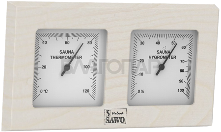 Термогигрометр SAWO 224-THA (осина)