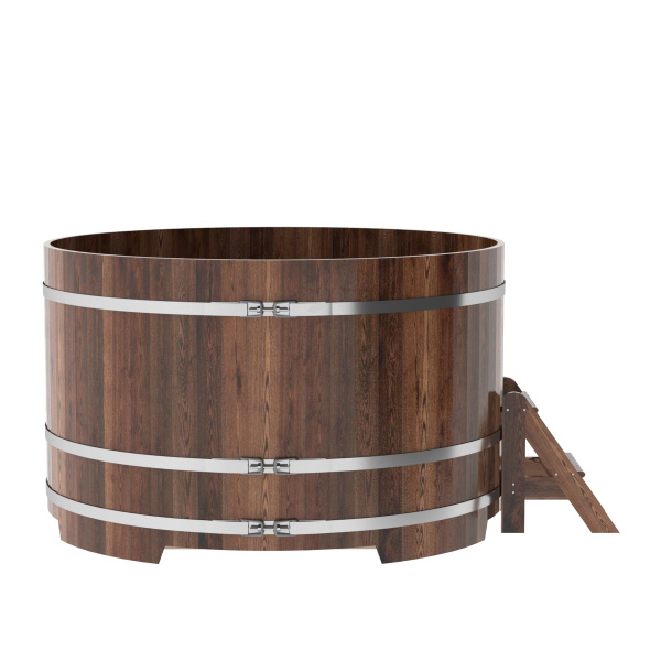 «Купель Bentwood из лиственницы круглая мореная D1,8  h-1,11» – 3