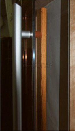 «Ручка для Стекла ПРЕСТИЖ (комплект алюм.+ дерево)3» – 2