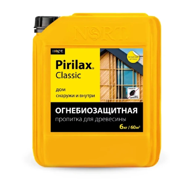 «Биопирен (антипирен-антисептик) для древесины ПИРИЛАКС (6 кг)1» – 3