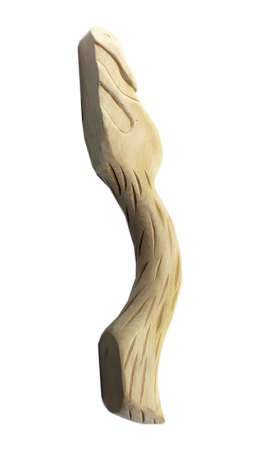 «Ручка дверная "Белочка" массив кавказская липа3» – 3