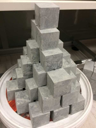 «Камень Талькохлорит Кубики (50 x 70 мм), для э/печей3» – 3