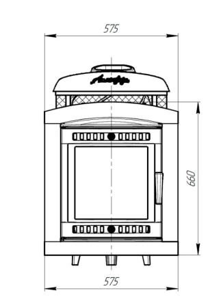 «Печь банная "Атмосфера L" комбинированная сетка-ламель "Змеевик" наборный3» – 3