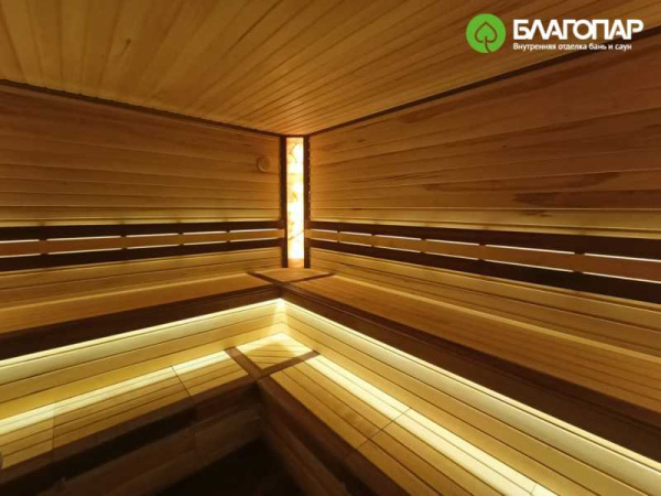 «Вагонка Софтлайн Липа Текстурированная (14х98мм) длина 1,0м - 1,9м для бани | Благопар» – 3