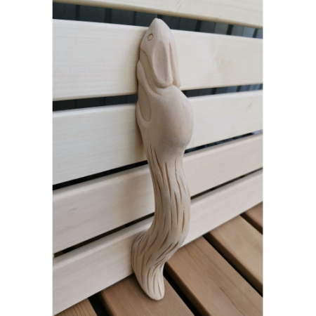 «Ручка дверная "Белочка" массив кавказская липа3» – 2