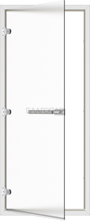 Дверь SAWO ST-746-L, коробка алюминий 785мм x 1850мм (левая)