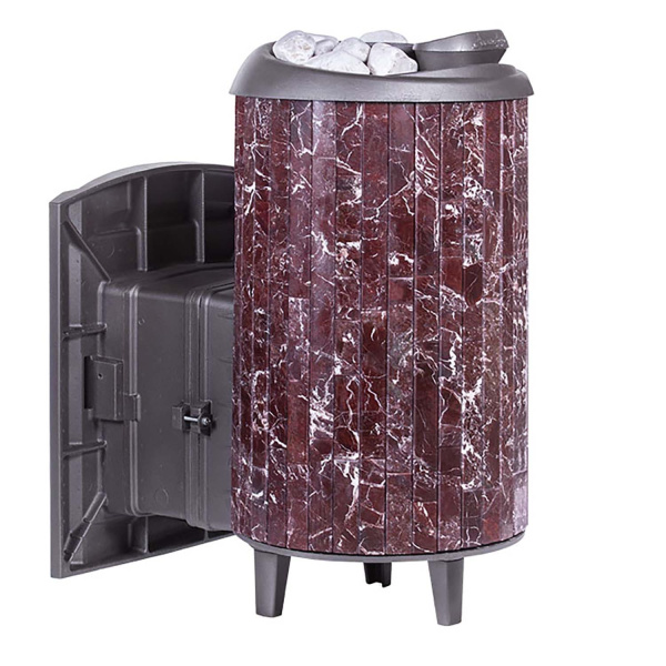 «Печь банная Атмосфера L в ламелях "Россо Леванто" наборный до 24 м³1» – 4