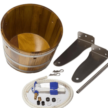 «Бадья обливная Blumenberg 29 л, перевертыш, лиственница3» – 3