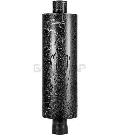 «Ферингер Дымоход - конвектор стартовый с резной корзиной D115мм L 1м. цвет антик РКШБ3» – 3